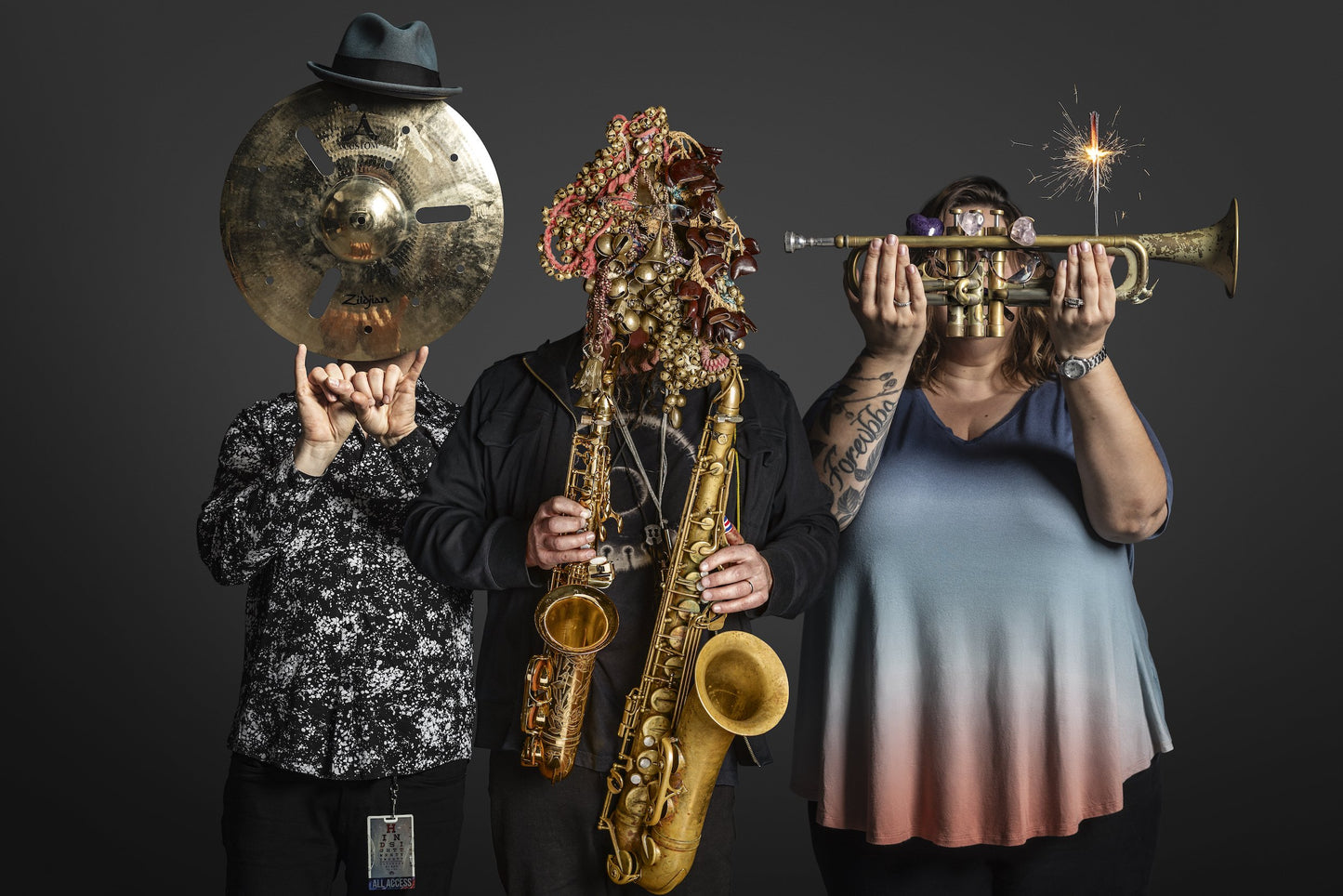 Instrumenthead Group-Jeff Coffin, Jen Hartswick, & Kris Myers