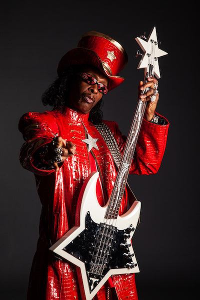 Bootsy Collins Spacebass Portrait