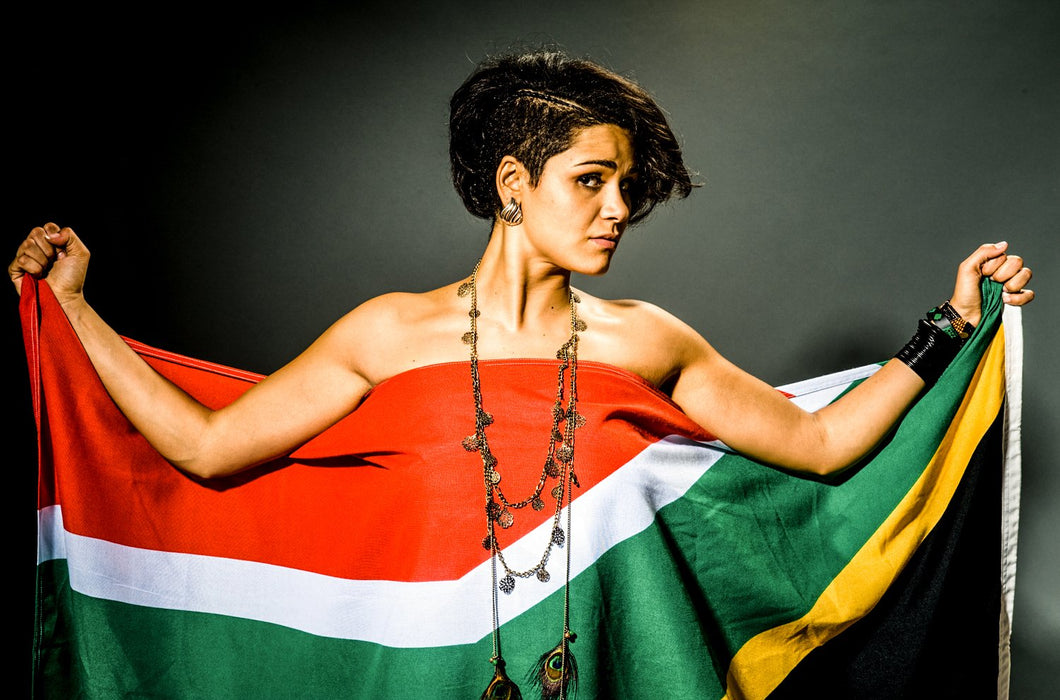 South African Flag Capetown Jazz Festival Campaign 2